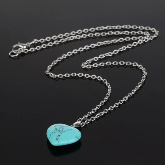 Jewelry - Turquoise Heart Necklace
